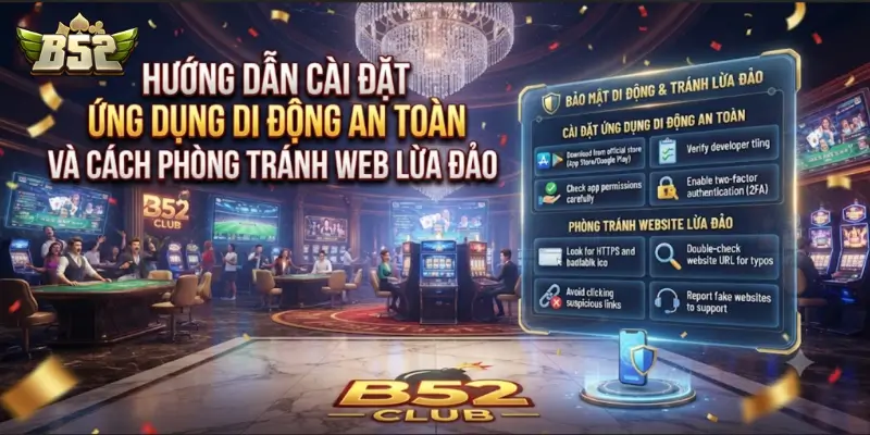 Hướng dẫn cài đặt ứng dụng di động an toàn và cách phòng tránh web lừa đảo